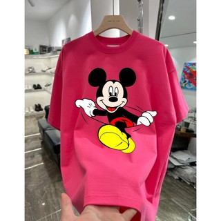 [BST MICKEY] Áo Thun Chuột Mickey Disney Unisex Form rộng 100% Cotton 2 chiều