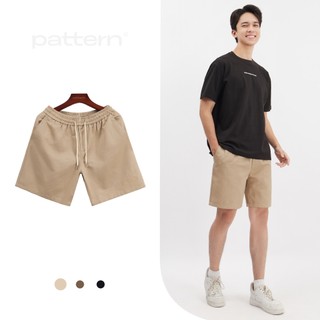 Quần short kaki nam PATTERN THE 1992 cạp chun