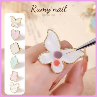 Nhẫn pha màu, đựng màu vẽ nail - nhẫn phối màu sơn gel chuyên dụng làm móng