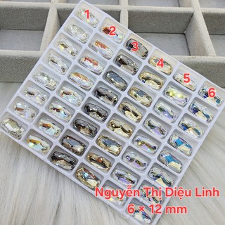 Đá khối k9 hình trụ nhọn 6x12 mm