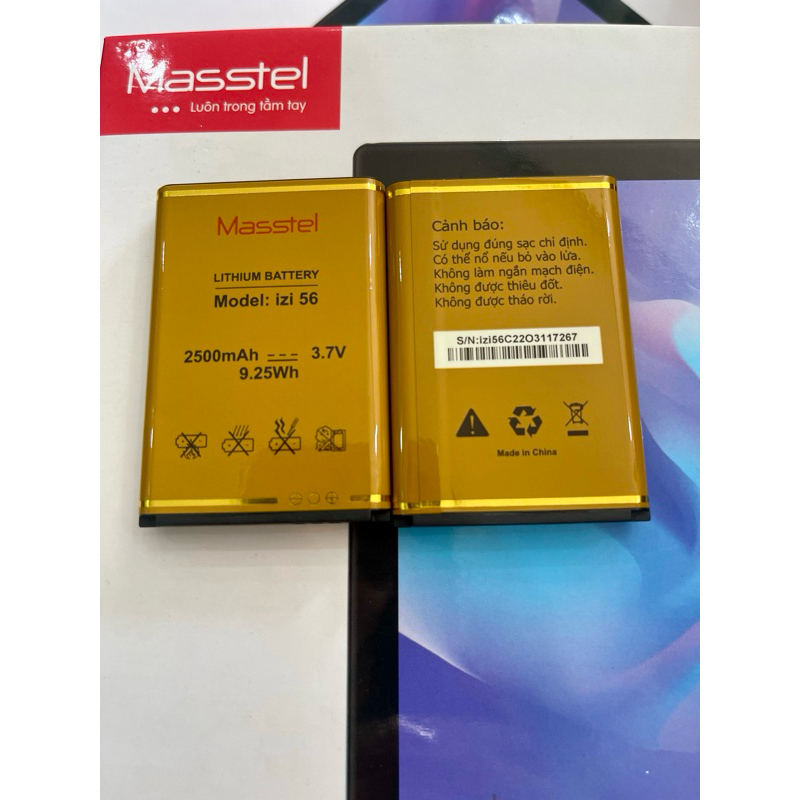 Pin điện thoại Masstel izi 56 chính hãng