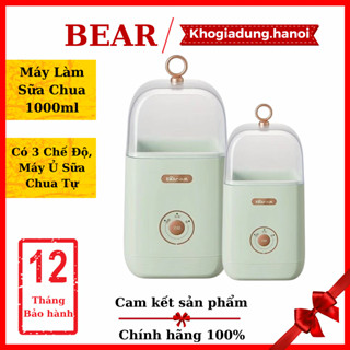 Máy Làm Sữa Chua Bear 1000ml Có 3 Chế Độ, Máy Ủ Sữa Chua Tự Động Model SNJ-C12S3