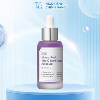 Serum nho tím SUNGBOON Meoru Podo Vita C Dark Spot Ampoule 30ml dưỡng trắng và cải thiện nếp nhăn
