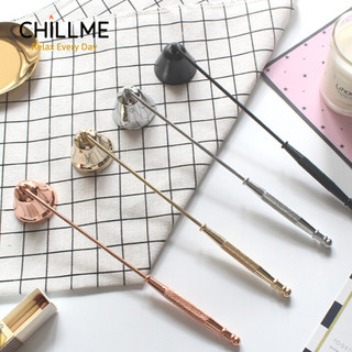 Chuông chụp tắt nến cao cấp phụ kiện chuyên dụng nến thơm kim loại sang trọng - Chillme