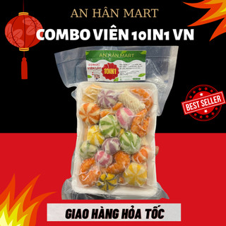 Set viên thả lẩu mix Việt tổng hợp 10 vị khay 500g