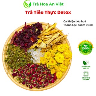 Trà tiêu thực detox an việt, hỗ trợ tiêu hóa, đào thải độc tố, nhuận tràng, mát gan