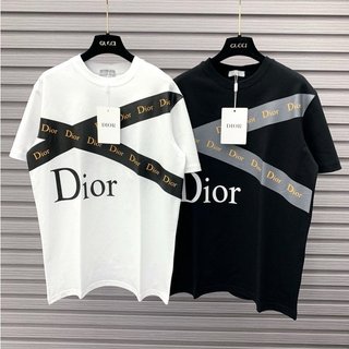 Áo phông họa tiết in chéo -Áo phông nam nữ chất POLY from rông