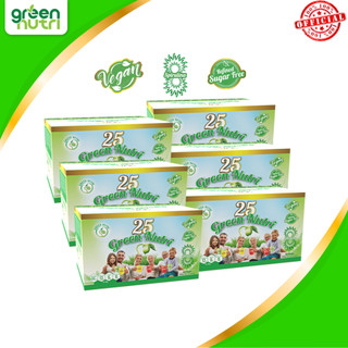 Combo 6 hộp sữa hạt ngũ cốc 25 green nutri - dạng hộp 625gr