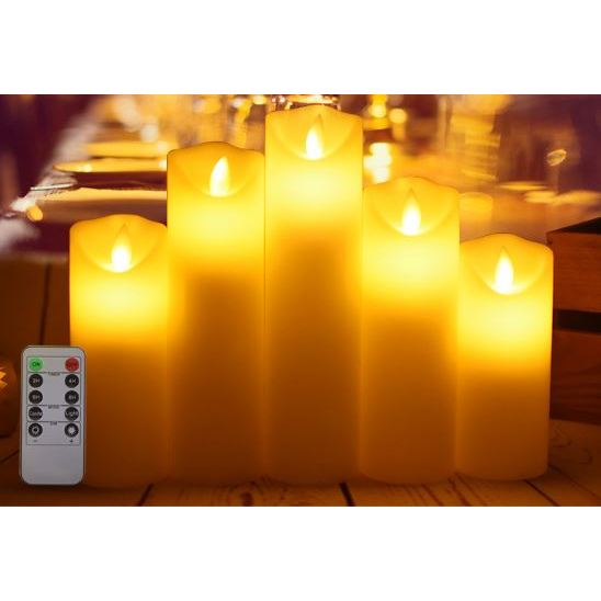 Nến điện tử bộ 5 cây