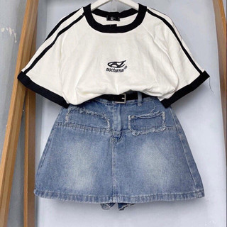 Áo thun các loại chữ dáng baby tee chất mát