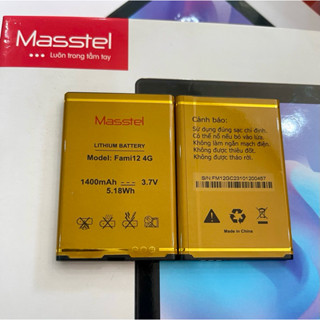 Pin điện thoại Masstel Fami12 4G; izi 25, Fami 12S chính hãng