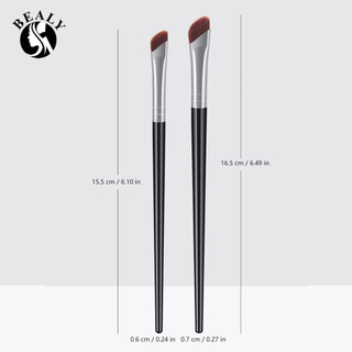 Cọ trang điểm eyeliner, tém đầu bo vát siêu mảnh