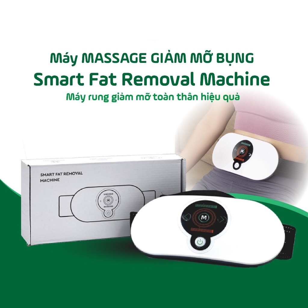 Máy MASSAGE GIẢM MỠ BỤNG Smart Fat Removal Machine - Máy rung giảm mỡ toàn thân hiệu quả