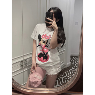 ÁO PHÔNG MICKEY NƠ ĐỎ