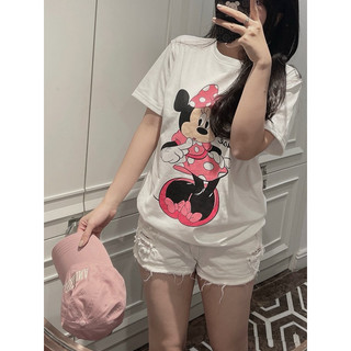 ÁO PHÔNG MICKEY NƠ ĐỎ