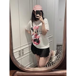 ÁO PHÔNG MICKEY NƠ ĐỎ