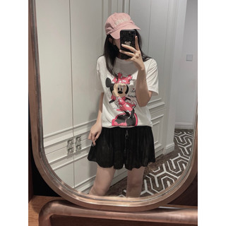 ÁO PHÔNG MICKEY NƠ ĐỎ