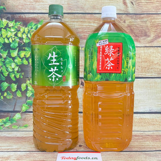 Nước uống trà xanh nhật bản kirin / globe 2 lít