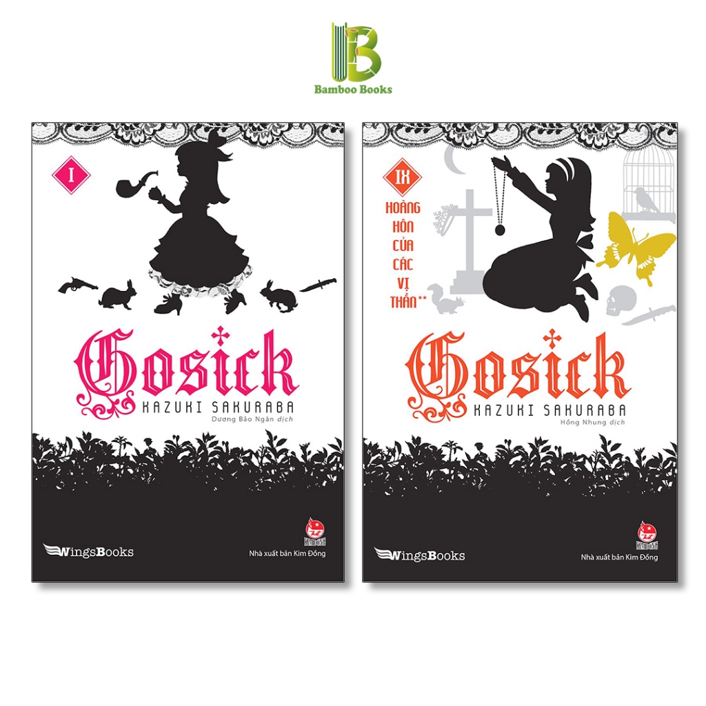Sách - Gosick - Light Novel - Chọn Lẻ 9 Tập - Kazuki Sakuraba - Kim Đồng