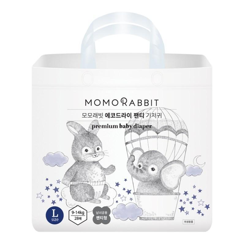 COMBO 4 BỊCH Bỉm Momo Rabbit Hàn Quốc cao cấp mềm mịn cho bé