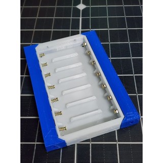 Khay pin x7 - 18650, 21700 (kết nối dòng cao, chống oxy hóa)
