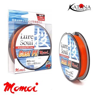 Dây pe momoi lure soul cast pe x8 150m - 200m – made in japan