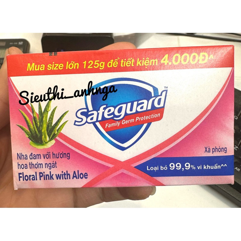 Xà Phòng Tắm Safeguard 125g ( Đủ Màu )
