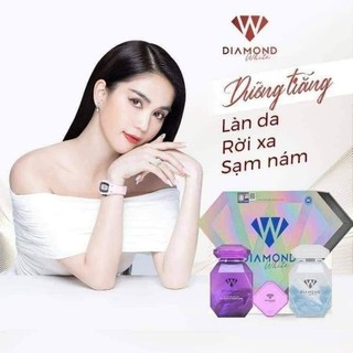 Viên uống trắng da Diamond White Ngọc Trinh, lẻ như sỉ, hàng chuẩn, date mới