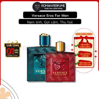Nước hoa nam versace eros edt eros flame roman official dạng chiết 10ml
