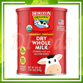 (Date 01.2026) Sữa bột nguyên kem Horizon Organic Dry Whole Milk 870g