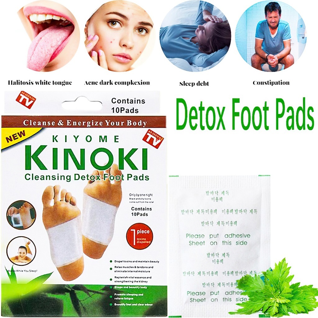 Miếng Dán Chân Thải Độc Nhật Bản Kinoki Detox Foot Patch