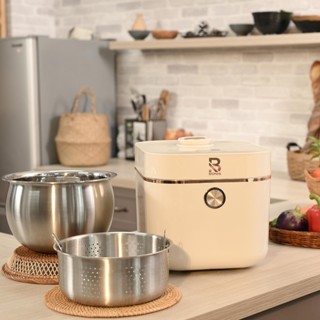 Nồi Cơm Điện Cao Tần Lòng Nồi Inox 304 Bonis BRC - 01 Dung Tích 1,8L