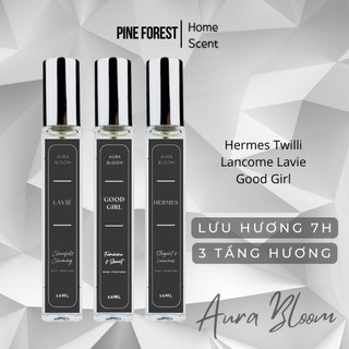 Nước Hoa Tinh Dầu Chiết by AURA BLOOM 10ML | Tinh Dầu Chai Xịt Bỏ Túi