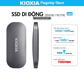 Ổ cứng SSD di động KIOXIA USB3.2 Gen2 [ Exceria Plus Portable ] - Hàng Chính Hãng ( 500GB / 1TB / 2TB )