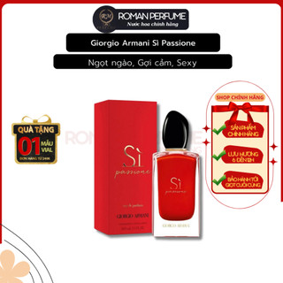 Nước hoa nữ sì đỏ sì passione ngọt ngào gợi cảm sexy roman
