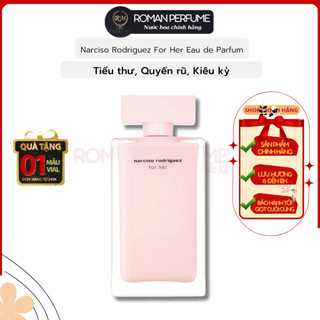 Nước hoa nữ 𝐍𝐚𝐫𝐜𝐢𝐬𝐨 𝐌𝐮𝐬𝐜 𝐍𝐨𝐢𝐫 roman official dạng chiết 10ml bí ẩn