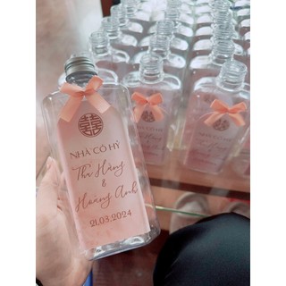 Tem dán nước suối (cho chai bầu 500ml)