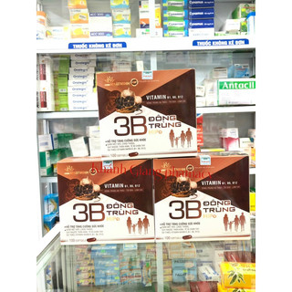 Vitamin 3B Đông Trùng- Tỏi đen-Linh chi