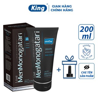  Gel bôi trơn hậu môn LOVE Monogatari 200ml gel bôi trơn hậu môn gốc nước tăng khoái cảm bôi trơn quan hệ 