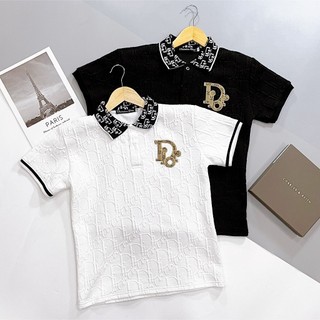 Áo thun nam vân nổi tay ngắn vải xốp dày co giãn 4 chiều sang trọng cao cấp-AHFASHION