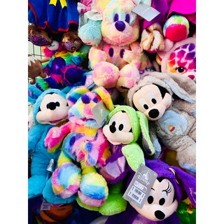 Gấu bông mickey minie bunny rainbow