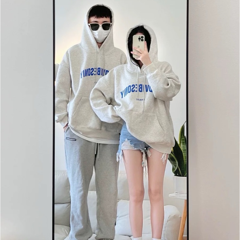 Áo hoodie nỉ bông cao cấp in chữ GOOD fom rộng nam nữ unisex | BigBuy360 - bigbuy360.vn