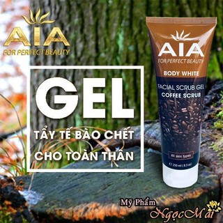Gel tẩy tế bào da chết cà phê toàn thân AIA Facial Scrub 250ml