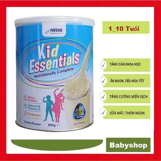 Sữa Kid Essentials Úc Nestlé 850g
