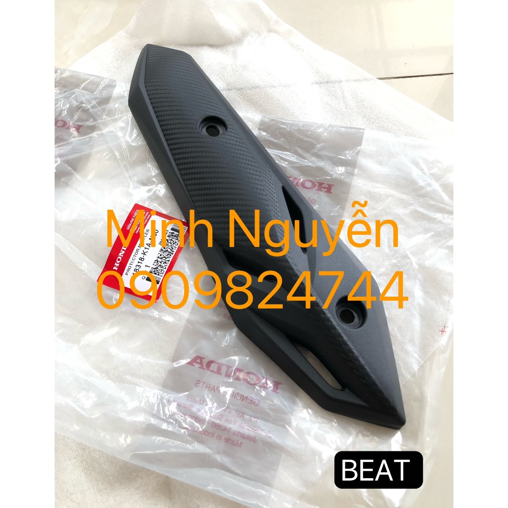 Ốp pô xe Beat K1A 110 chính hãng honda indonesia