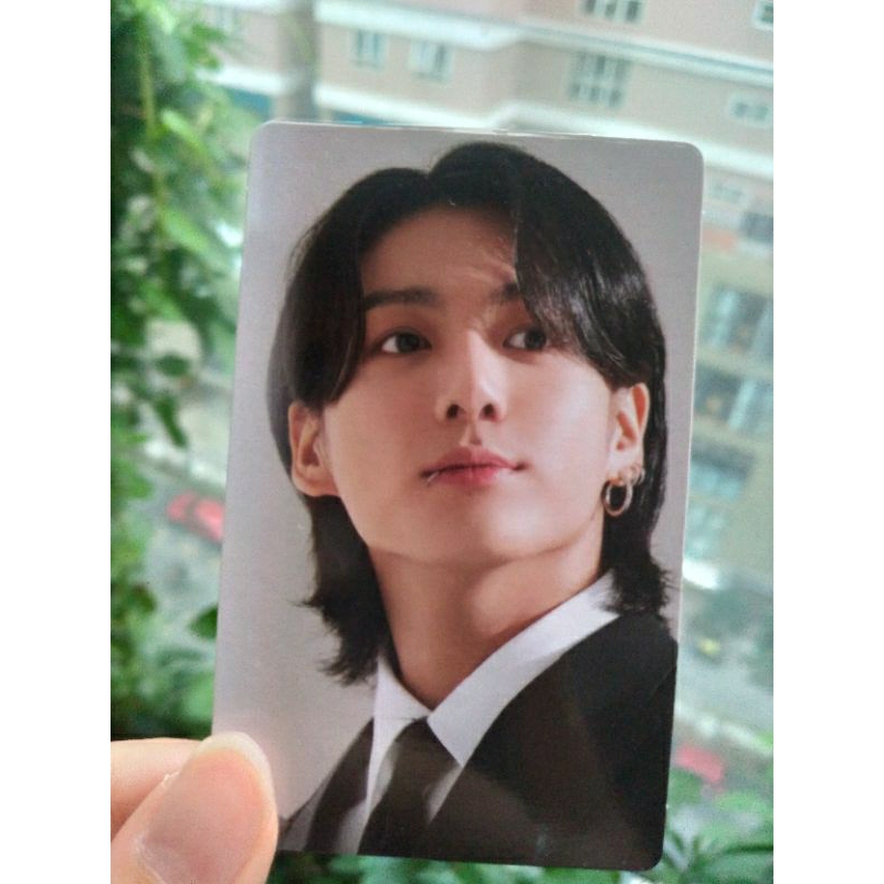 Card bo góc ảnh thẻ BTS JUNGKOOK chú rể tf The fact 2022 chính hãng [ĐỌC KĨ MÔ TẢ]