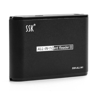 Đầu đọc thẻ nhớ đa năng ssk scrm025 card reader iii - hỗ trợ cf/ m2/ microsd/ xd/ sd/ mmc/ ms