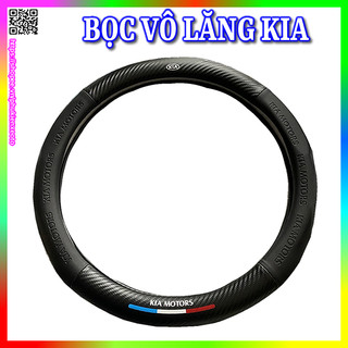 Bọc Vô Lăng Cho Kia vân Carbon chống trượt