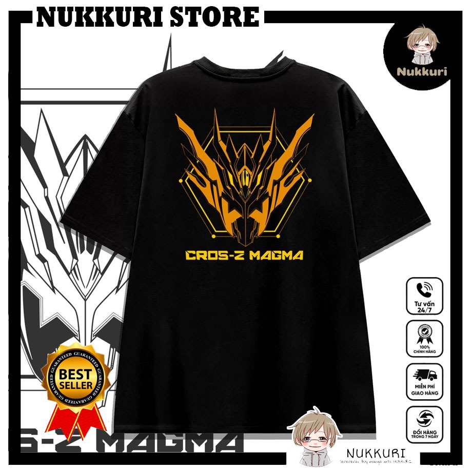 Áo Thun Cross Magma & Grease Blizzard Unisex Nam Nữ