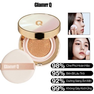 Phấn nước glamrr q - gilaa long wear dd cushion whitening spf50+/pa+++ 13g
